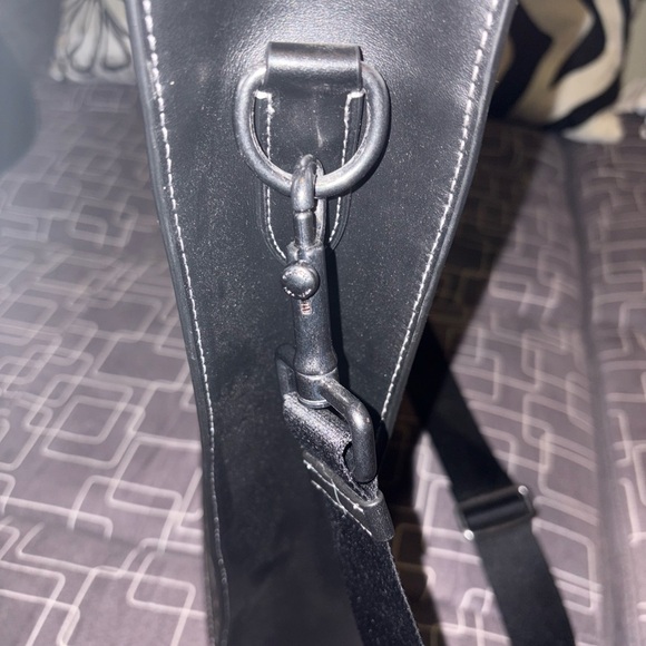 Graham Structured Tote Bag With Coach Monogram Print - Picture 7 of 12